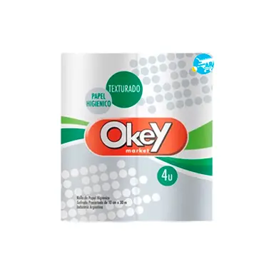 Papel Higienico Okey Texturado
